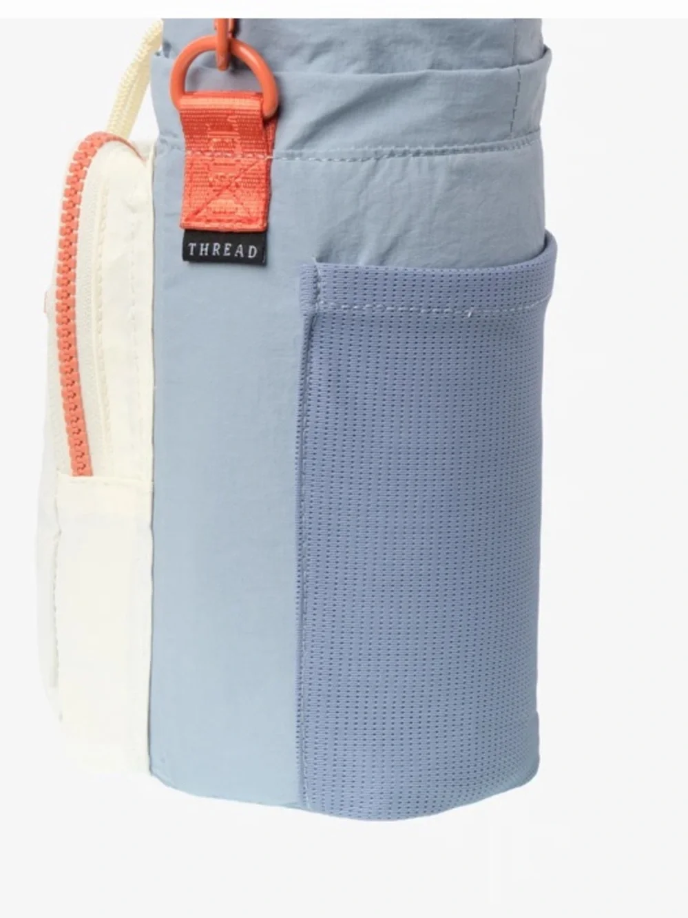 Free people inspired Thread Cream and Light Blue Crossbody Sling 💦